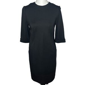 Gravitas Little Black Dress Above the Knee Business Cocktail Formal Dress Sz XS